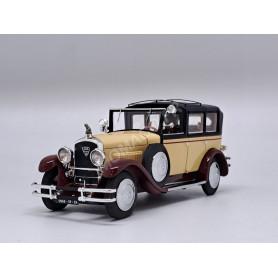 PEUGEOT TYPE 184 LANDAULET FERME 1928 CREME/BORDEAUX