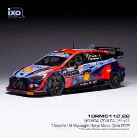 HYUNDAI I20 RALLY1 11 NEUVILLE/WYDAEGHE RALLYE MONTE CARLO 2022