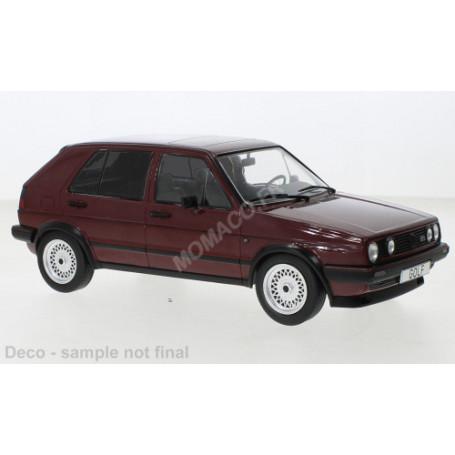 VOLKSWAGEN GOLF II GTI 5-TRG 1984 ROUGE FONCE METALLISE