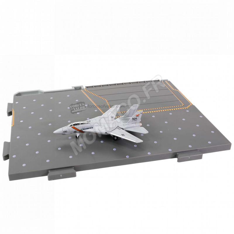 Avion De Chasse Grumman F-14 Tomcat VF-114 - Forces Of Valor échelle 1/200 - Neuf (métal/plastique)