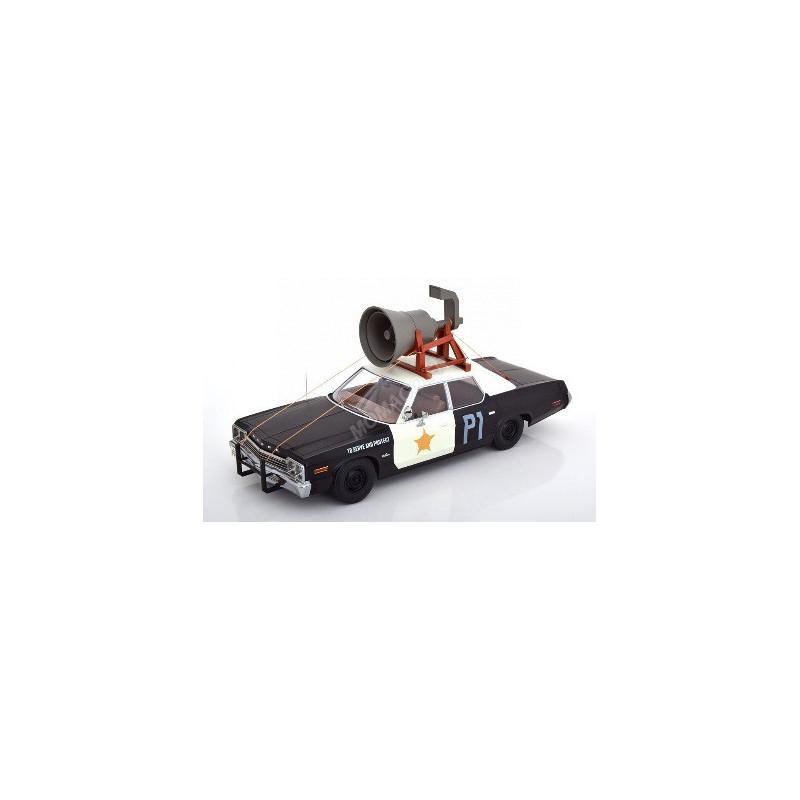 Dodge Monaco Bluesmobile Avec Haut-Parleur 1974 The Blues Brothers Noir Blanc 1 18 Kk Scale Kkdc181121