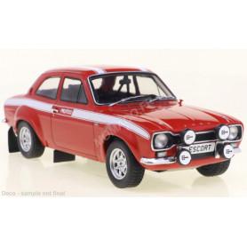 FORD ESCORT MKI RS1600 MEXICO 1970 ROUGE