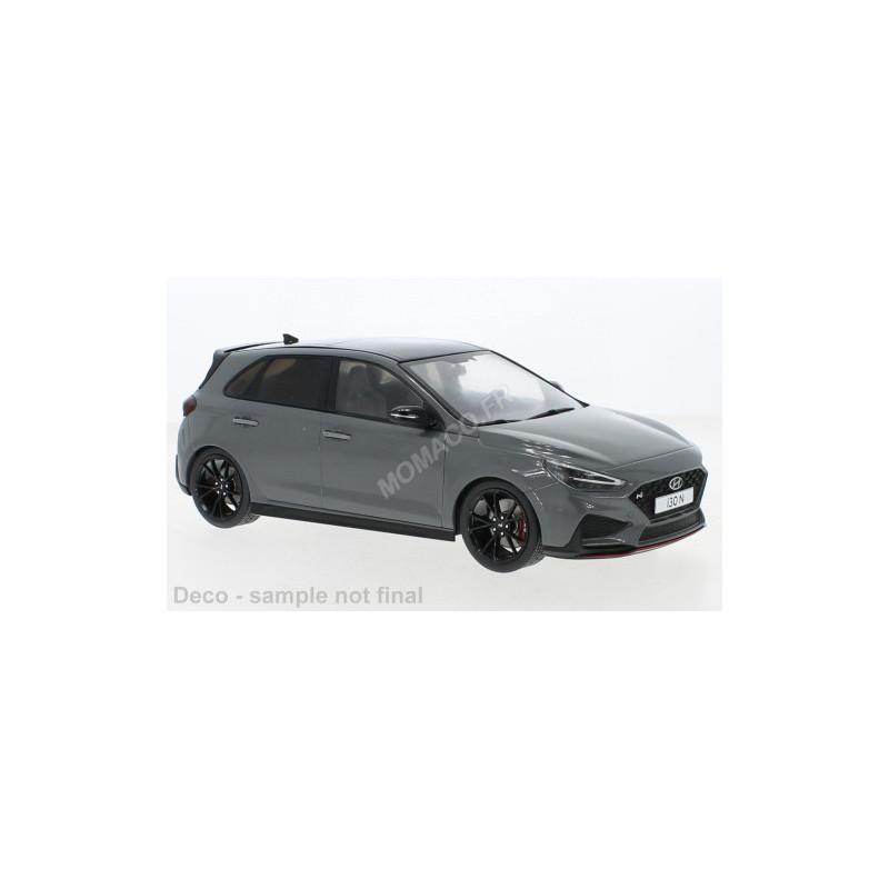 Hyundai I30 N 2021 Gris – Miniature MCG 1/18, Modèle En Métal, Neuf, Réf MCG18375