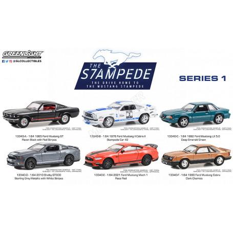 COFFRET DE 6 PIECES : THE DRIVE HOME TO THE MUSTANG STAMPEDE - SERIES 1