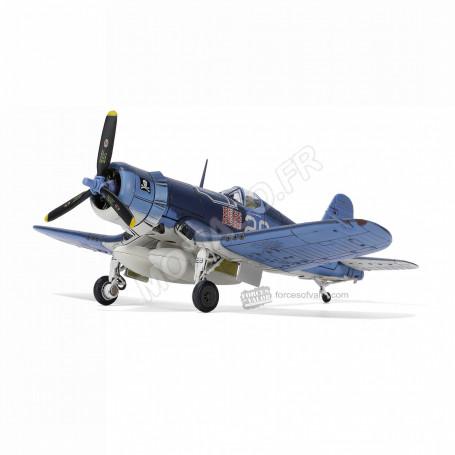 VOUGHT F4U CORSAIR AMERICAIN "USMC - UNITED STATES MARINE CORPS" ESCADRON VF-17 LT.IRA C. KEPFORD "JOLLY ROGERS" 1944