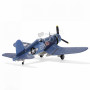 VOUGHT F4U CORSAIR AMERICAIN "USMC - UNITED STATES MARINE CORPS" ESCADRON VF-17 LT.IRA C. KEPFORD "JOLLY ROGERS" 1944