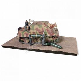 STURMMORSER TIGER 606/4 MIT 38CM RW61 L/3.5 CANON D'ASSAULT LOURD ALLEMAND "STURMTIGER" STURM-MOSER-KP 1002 ALLEMAGNE 1945