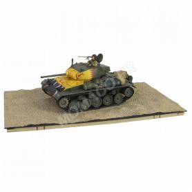 CHAFFEE M24 CHAR LEGER AMERICAIN "BATAILLION DE LA 79EME - HAN RIVER" COREE DU SUD 1950