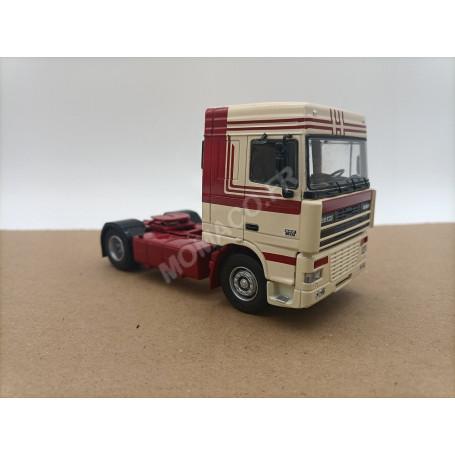 DAF 95 XF 430 BEIGE/ROUGE FONCE