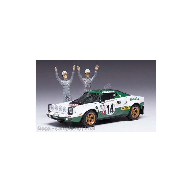 Décalcomanies 1/12 Lancia Stratos Munari - Rallye Monte-Carlo 1977