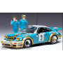 PORSCHE CARRERA RS 3 NICOLAS/LAVERNE RALLYE MONTE CARLO 1978 1ER AVEC FIGURINES