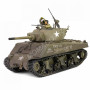 SHERMAN M4A3E2 (75) CHAR MOYEN AMERICAIN "U.S.ARMY – J.C.KING - FIRST IN BASTOGNE - G. S. PATTON - 4E DIV. B." BASTOGNE 1944