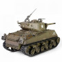 SHERMAN M4A3E2 (75) CHAR MOYEN AMERICAIN "U.S.ARMY – J.C.KING - FIRST IN BASTOGNE - G. S. PATTON - 4E DIV. B." BASTOGNE 1944