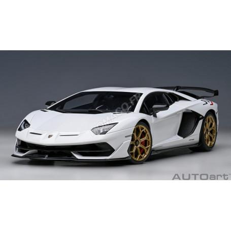 LAMBORGHINI AVENTADOR SVJ BLANC 2 TONS