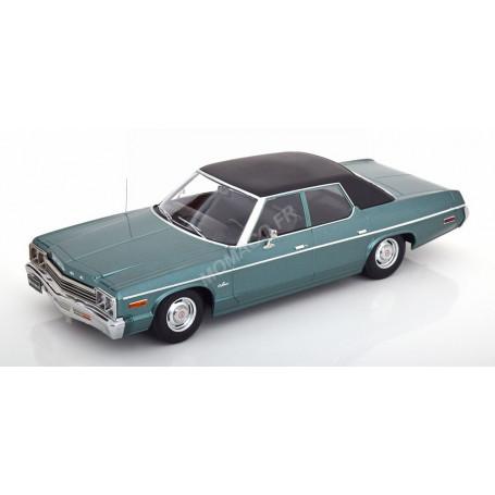 DODGE MONACO AVEC TOIT VINYL 1974 VERT METALLISE/NOIR