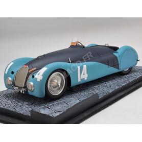 BUGATTI TYPE 57S 45 14 JEAN BUGATTI / JEAN PIERRE WIMILLE GRAND PRIX DE L'A.C.F. 1937 BLEUE