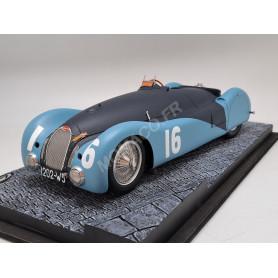 BUGATTI TYPE 57S 45 16 ROBERT BENOIST / JEAN PIERRE WIMILLE GRAND PRIX DE L'A.C.F. 1937 BLEUE