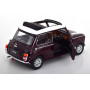 MINI COOPER RHD VOLANT A DROITE TOIT OUVRANT POURPRE METALLISE/BLANC