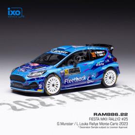 FORD FIESTA MK II 25 MUNSTER/LOUKA WRC2 RALLYE MONTE CARLO 2023