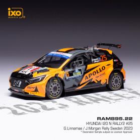 HYUNDAI I20 N 25 LINNAMAE/MORGAN WRC2 RALLYE DE SUEDE 2023