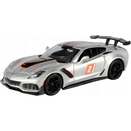 CHEVROLET CORVETTE ZR1 GT 2 RACING 2019 ARGENT