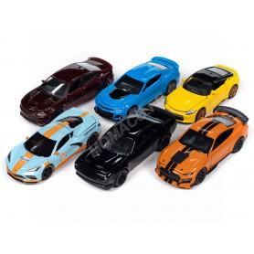 COFFRET DE 6 PIECES "AUTOWORLD PREMIUM ASSORTMENT" : 2023 - SERIE N°3 - VERSION B