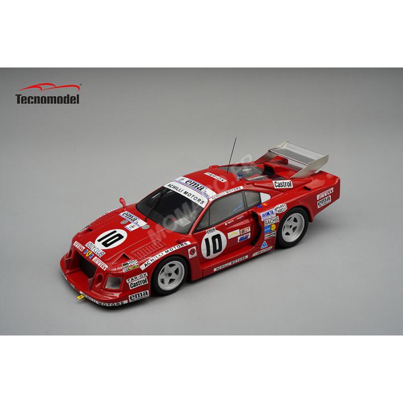 ミニカー　1/43 フェラーリ 308 GTB ターボ デイトナ24時間 1981 69位入賞車 Carlo Facetti/Martino Finotto #10 [TM43-50A] Tecno Model TM43-50A 1/43 Ferrari 308 GTB Turbo Daytona 24H