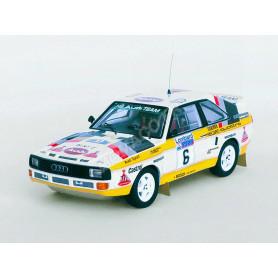 AUDI SPORT QUATTRO 6 MICHELE MOUTON/FABRIZIA PONS RALLYE RAC 1984