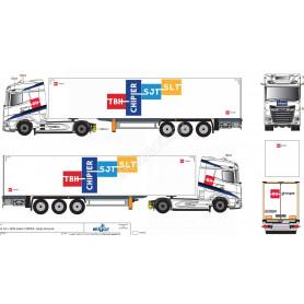 DAF XG REMORQUE FOURGON "BH GROUPE CHIPIER"