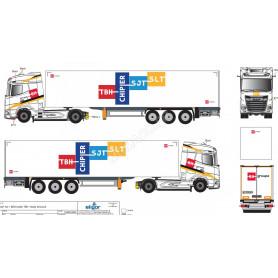 DAF XG REMORQUE FOURGON "BH GROUPE SLT"