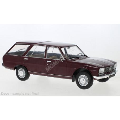 PEUGEOT 504 BREAK 1976 ROUGE FONCE