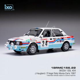 SKODA 13 L 24 HAUGLAND/VEGEL RALLYE WRC MONTE CARLO 1987