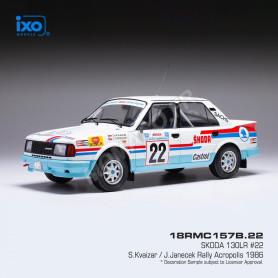 SKODA 13 LR 22 KVAIZAR/JANECEK RALLYE WRC ACROPOLIS 1986