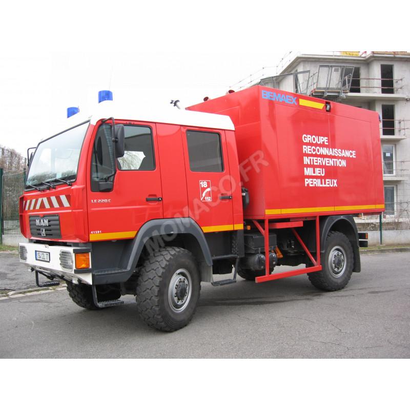MAN LE220C VGRIMP BEMAEX SDIS 77 SEINE-ET-MARNE - ALERTE 1/43