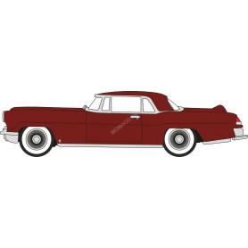 LINCOLN CONTINENTAL MKII 1956 ROUGE FONCE