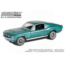 FORD MUSTANG GT FASTBACK 1967 "HIGH COUNTRY SPECIAL - TIMBERLINE GREEN" VERT (EPUISE)