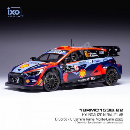 HYUNDAI I20 N 6 SORDO/CARRERA RALLYE MONTE CARLO 2023