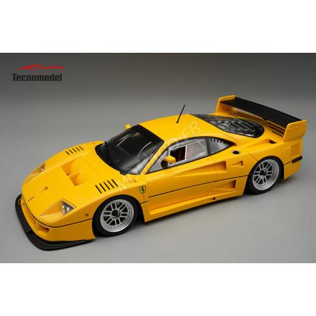 FERRARI F40 LM VERSION PRESSE 1996 JAUNE MODENE