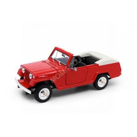 JEEP JEEPSTER COMMANDO ROADSTER ROUGE