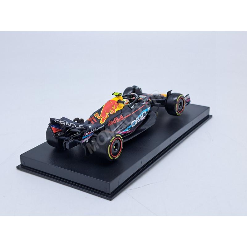Mini Helmet 1:2 Sergio Pérez 'Red Bull 2023' GP Singapore | GPBox