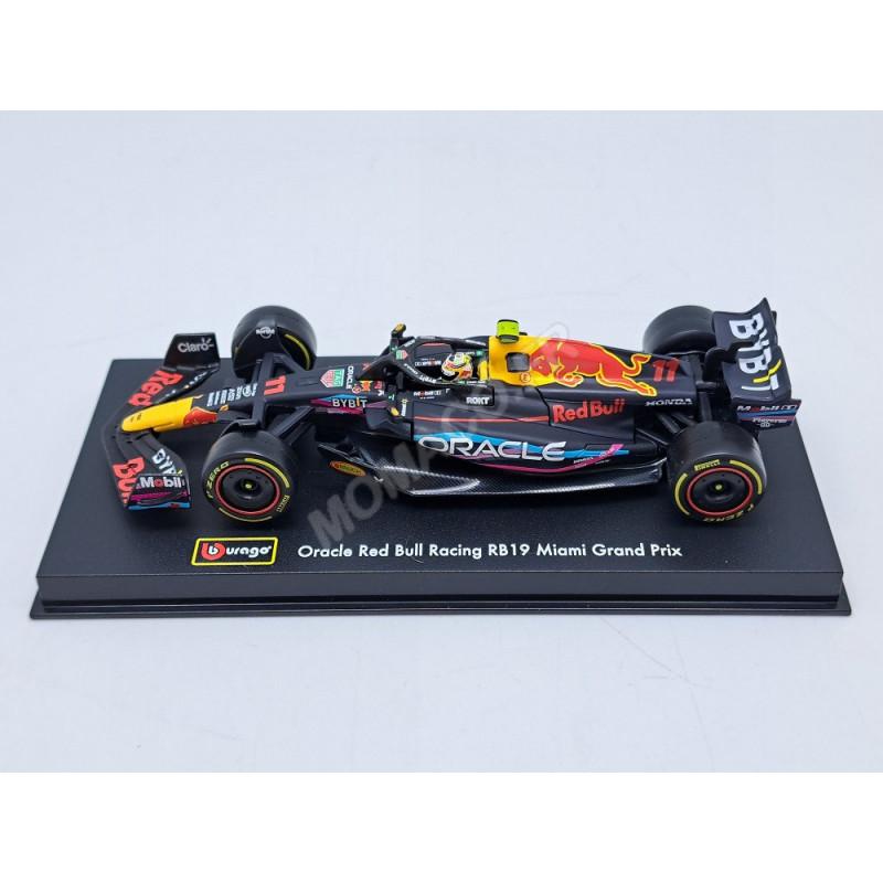 Mini Casque Schuberth Sergio Perez 1/2 GP Mexico 2023 - Red Bull Racing, Boîte Incluse