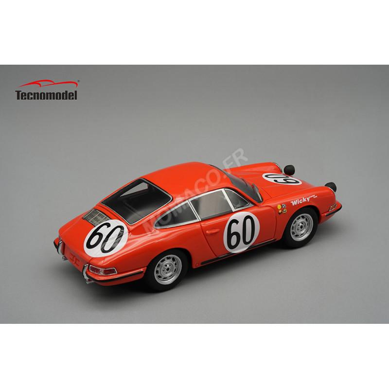 Tecnomodel 1/43 - Porsche 901/911 S #60 Le Mans 1967 - Wicky/Farjon - Modèle Neuf