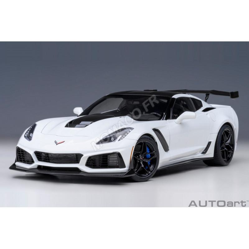 Spark 1:43 Chevrolet Corvette ZR1 blanc PD04312006 modèle