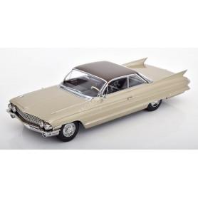 CADILLAC SERIES 62 COUPE DEVILLE 1961 BEIGE METALLISE