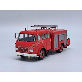 CAMION POMPIERS IVECO MAGIRUS 150E BURAGO ECHELLE AU 1/50 EME