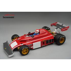 FERRARI 312 B 3 VOITURE TEST CLAY REGAZZONI GRAND PRIX DE MONZA 1974 AVEC FIGURINE