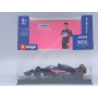 ALPINE F1 A523 TEAM BWT ALPINE 10 PIERRE GASLY 2023 (PACKAGING PREMIUM AVEC CASQUE) (EPUISE)