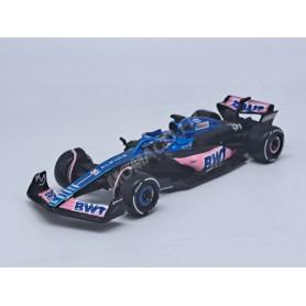 ALPINE F1 A523 TEAM BWT ALPINE 31 ESTEBAN OCON 2023 (PACKAGING PREMIUM AVEC CASQUE) (EPUISE)
