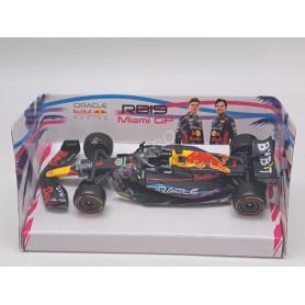 RED BULL F1 RB19 TEAM ORACLE RED BULL RACING 1 MAX VERSTAPPEN GRAND PRIX MIAMI 2023 1ER (BOITAGE SOUPLE)