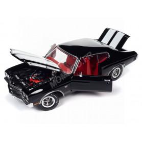 CHEVROLET CHEVELLE (HEMMINGS) 1970 NOIR "BLACK TUXEDO"